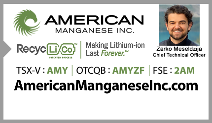 April 29, 2022 :  - American Manganese CTO Zarko Meseldzija Answers Listener Questions